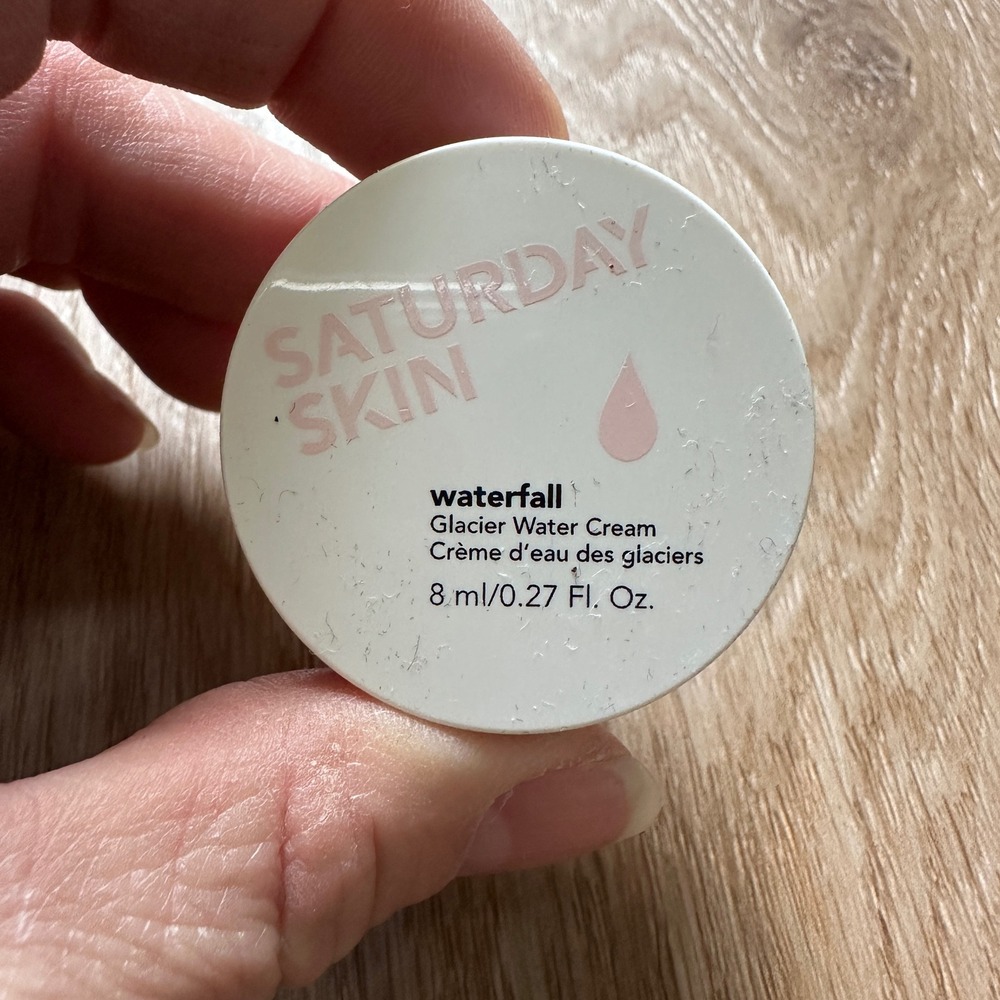 Saturday Skin Waterfall Glacier Water Cream Moisturizer 8 ml